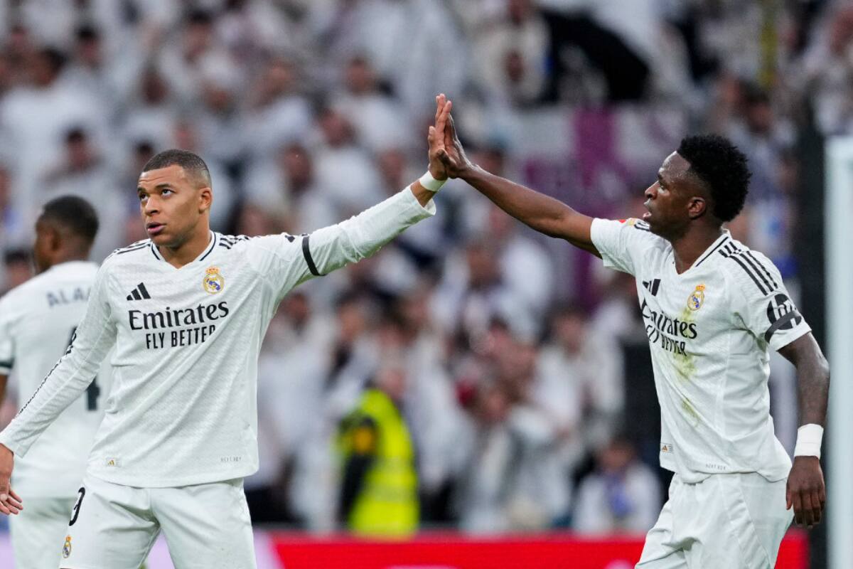 Mbappé y Vinicius se encargan de que el Madrid siga en la pelea por LaLiga tras vencer al Rayo