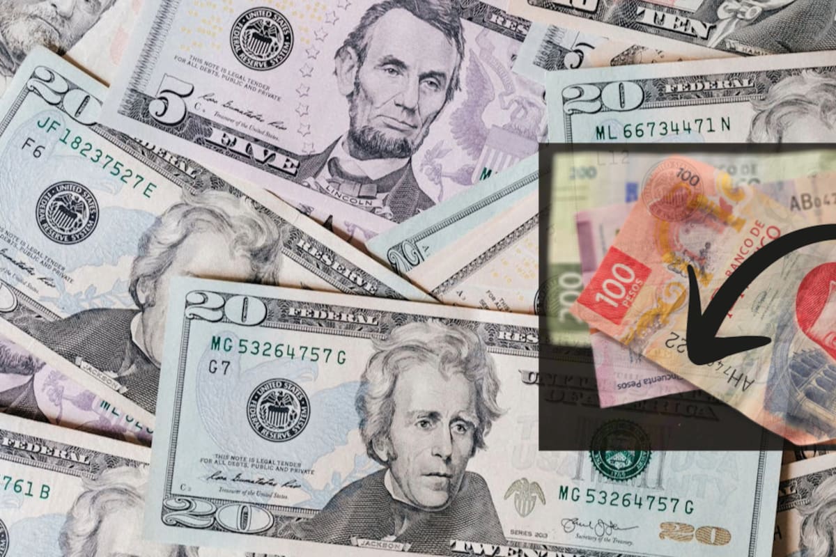 El peso se mantiene debilitado frente al dólar y así cotiza el tipo de cambio hoy sábado 29 de marzo de 2025