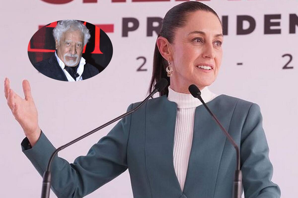 Claudia Sheinbaum responde a declaraciones de Rafael Inclán