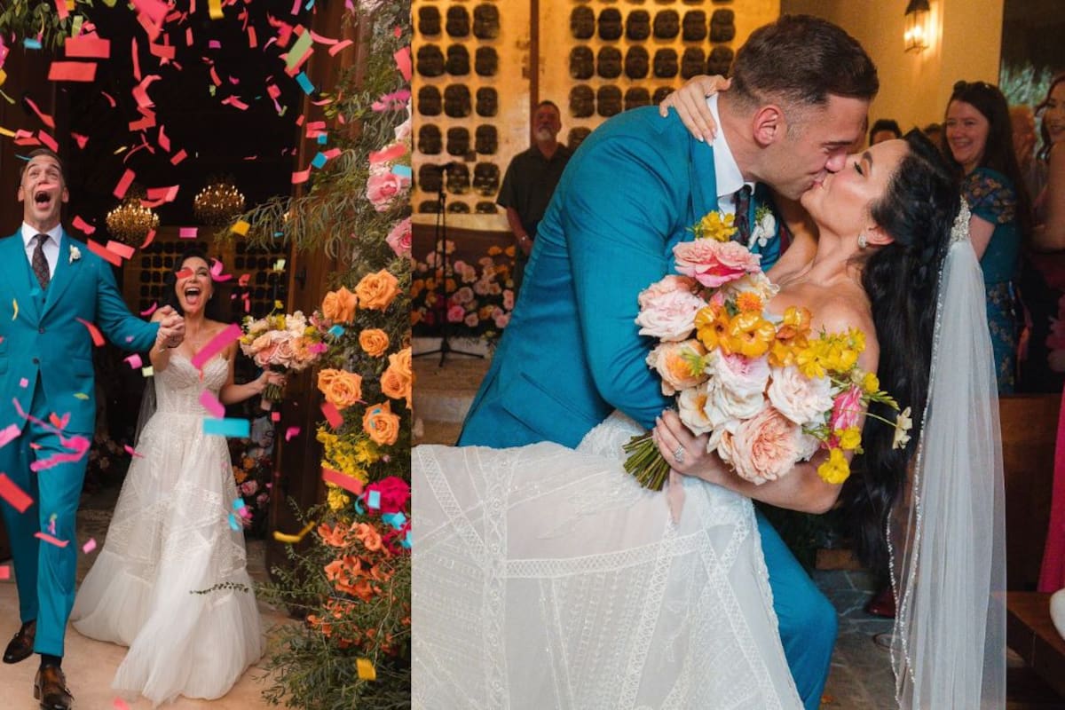 Así fue la boda de Martha Higareda y Lewis Howes en Playa del Carmen
