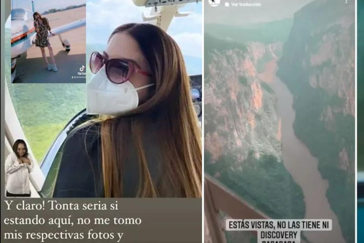 Separan de cargo en IMSS a esposo de Elvia Martí, influencer que presumió viaje en helicóptero oficial