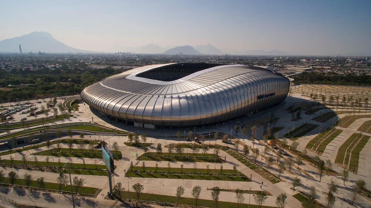 Estadio BBVA de Monterrey.