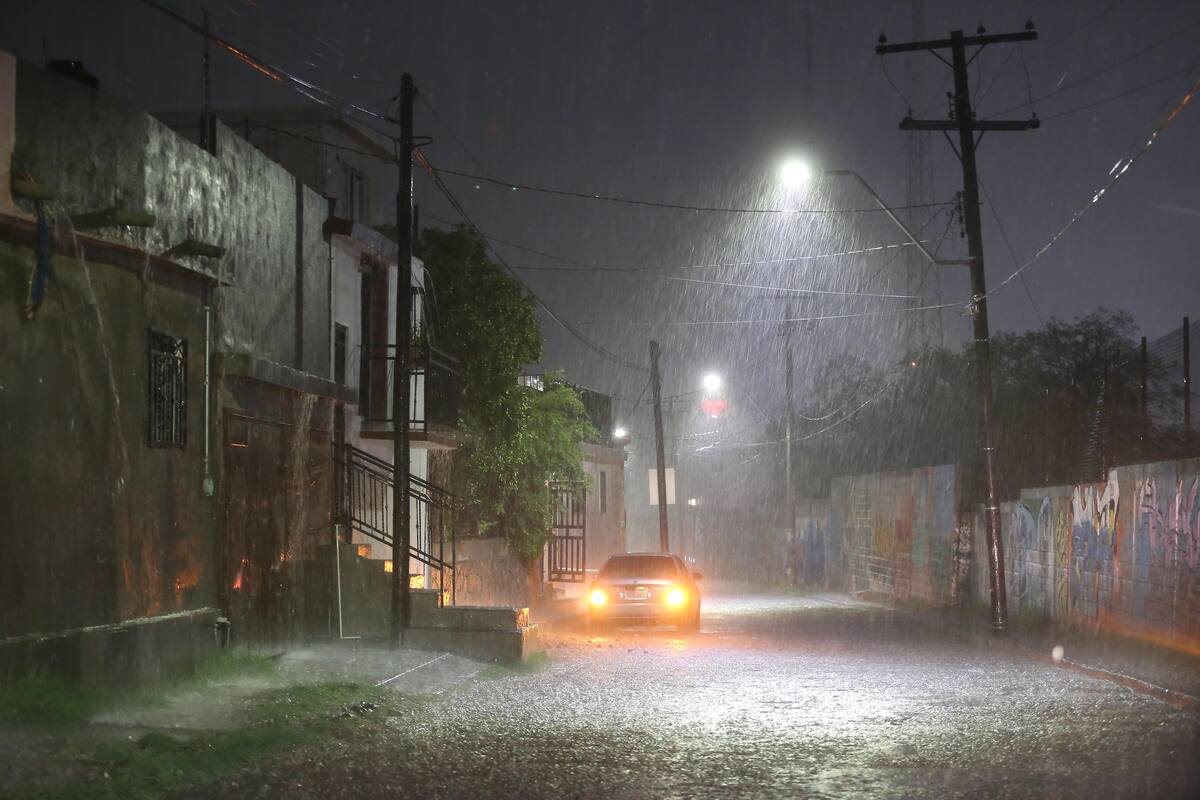 Lluvias en Sonora. Foto: Archivo GH