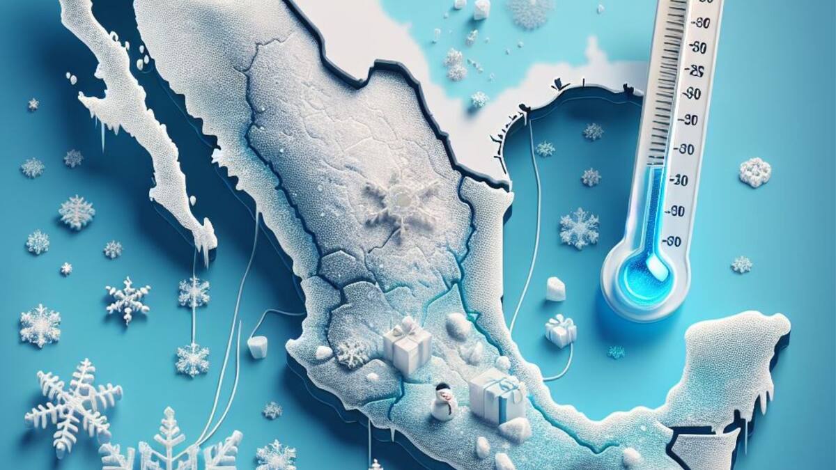 Este fin de semana, Conagua pronostica heladas severas y fuertes lluvias en diversas regiones de México