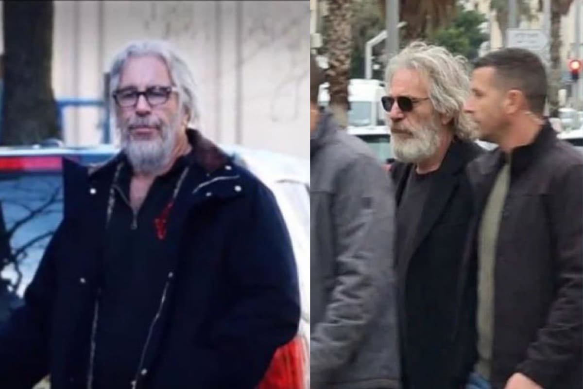 ¿Jeffrey Epstein en Tel Aviv? La verdad detrás de las imágenes