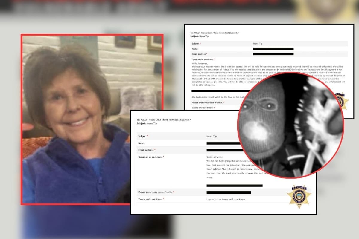 Lo que dicen las cartas del secuestro de Nancy Guthrie sobre su secuestrador y cómo su forma de escribir puede ser la clave para encontrarlo