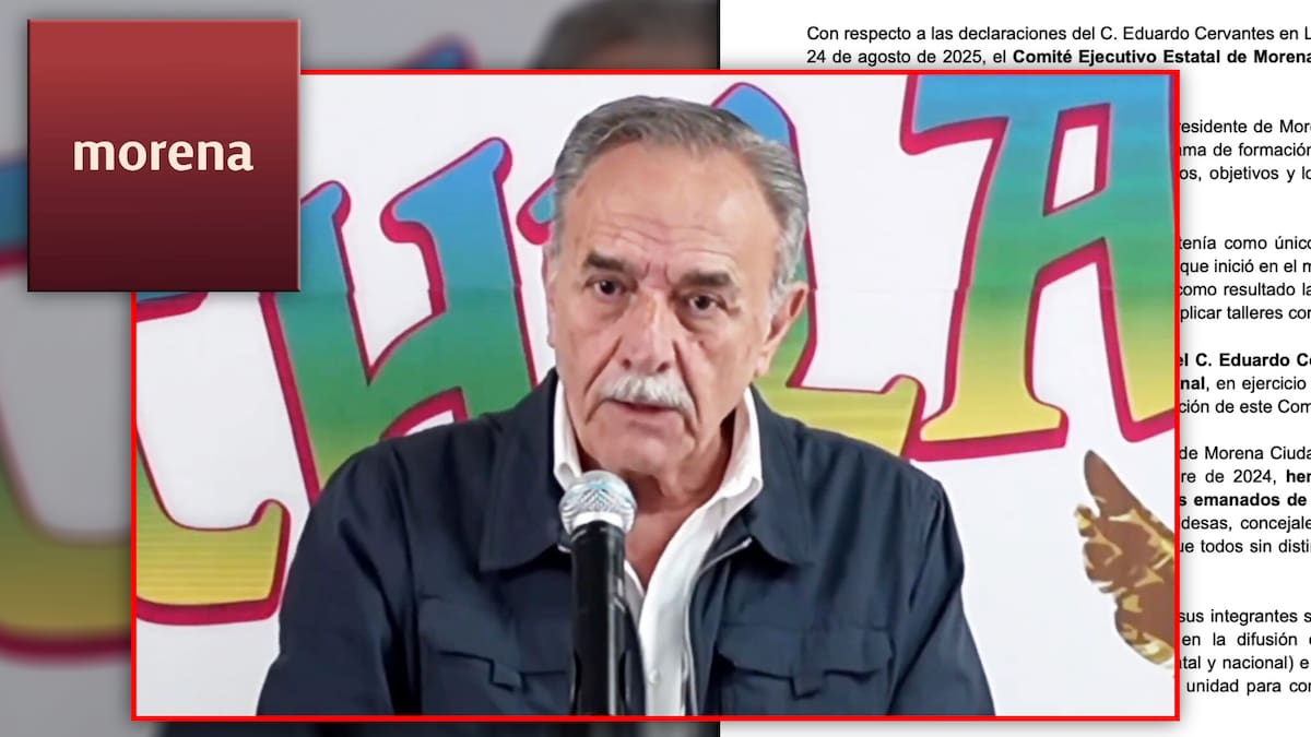 Despiden a Eduardo Cervantes después de criticar públicamente que “el principal enemigo de Morena está dentro de Morena”