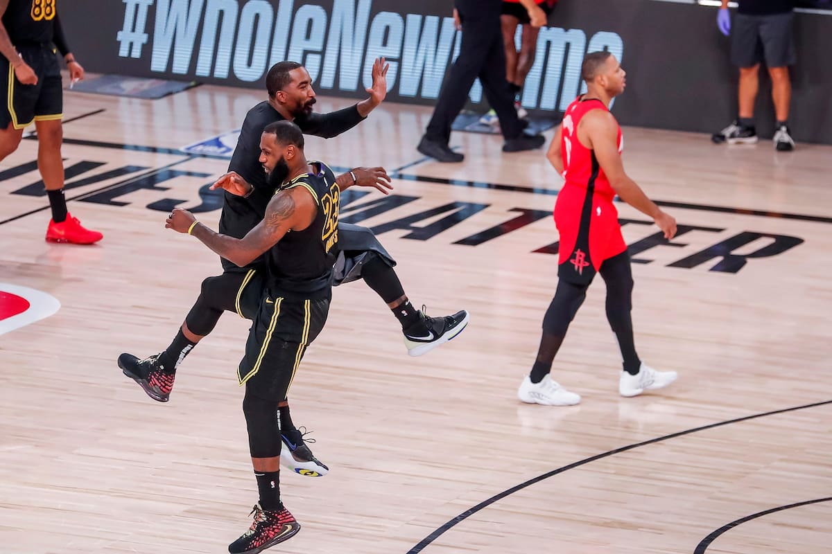 ¡No se dejan! Lakers empatan la serie contra los Rockets
