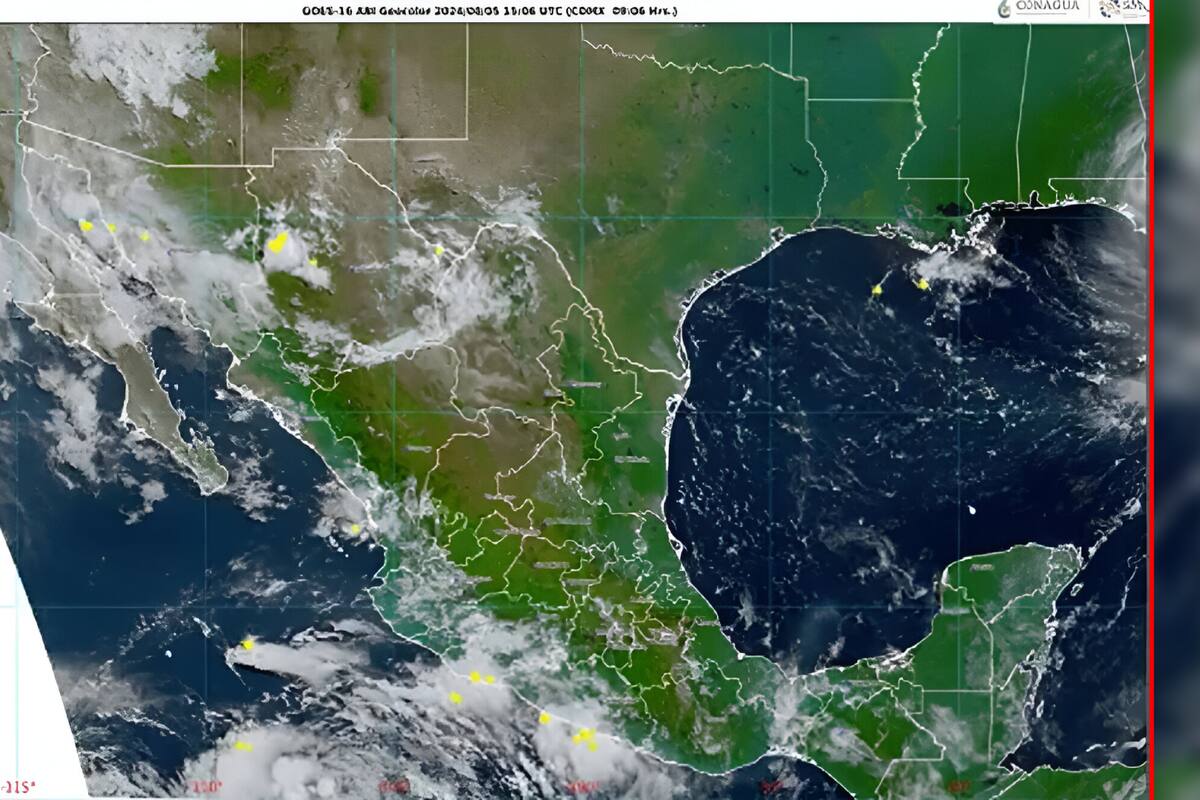 Tormenta Fabio afectaría a estados en México tras formarse en el Pacífico