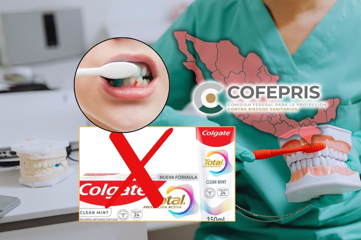 Si usas la pasta dental Colgate Total, debes estar atento a estos síntomas; Cofepris alerta y pide dejar de usarla de inmediato en México y otros países