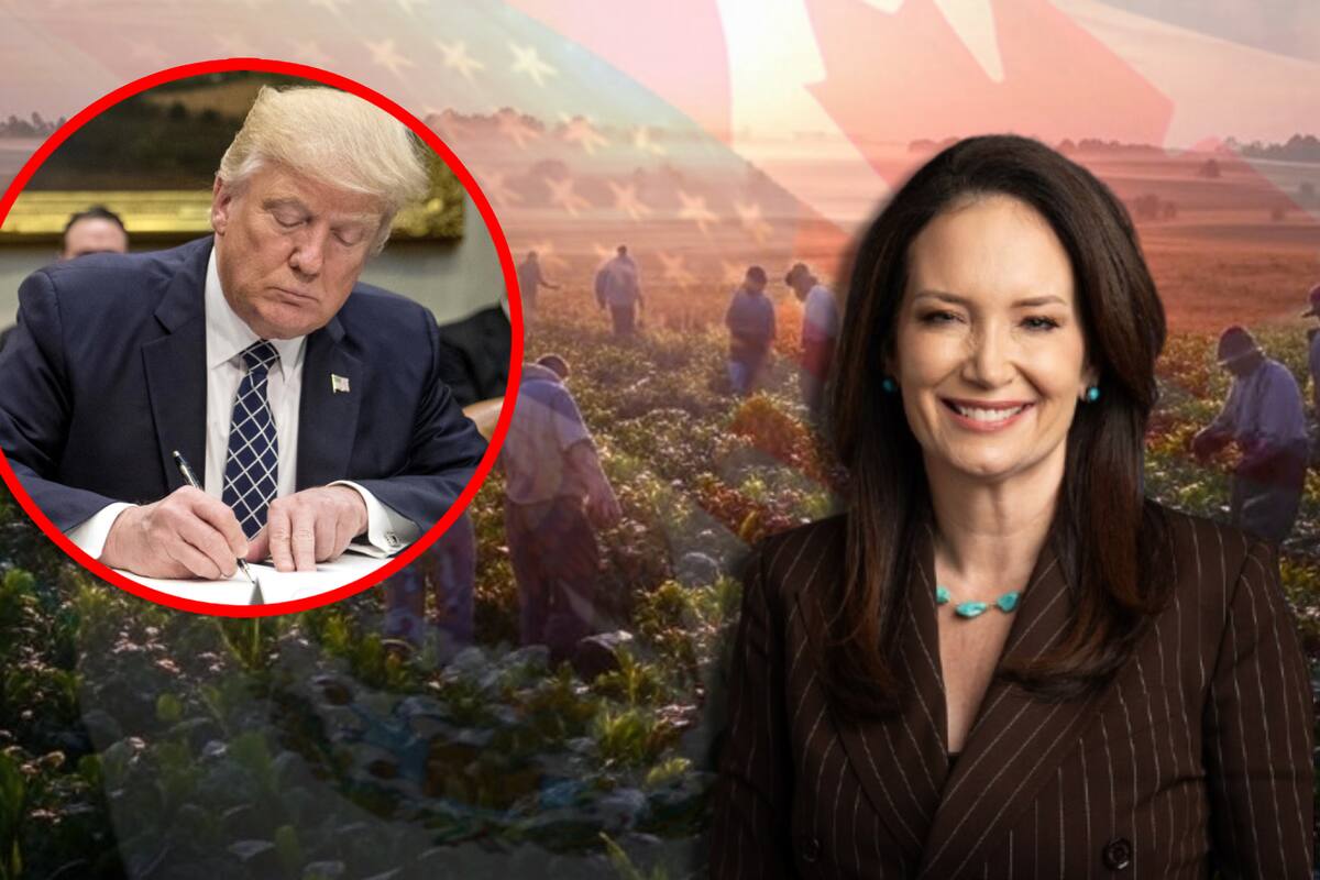 Trump analiza eliminar aranceles a productos agrícolas de México y Canadá, según secretaria de su gabinete