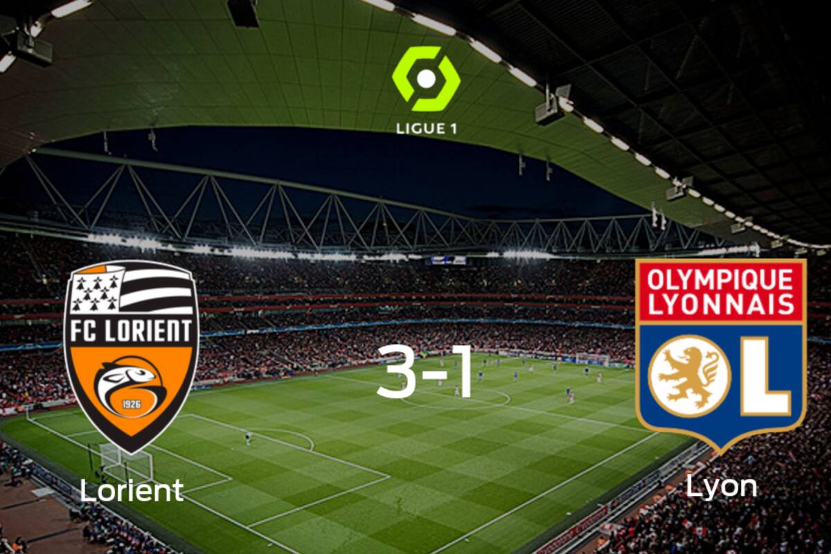 Lorient vence 3-1 a Olympique Lyon y se lleva los tres puntos