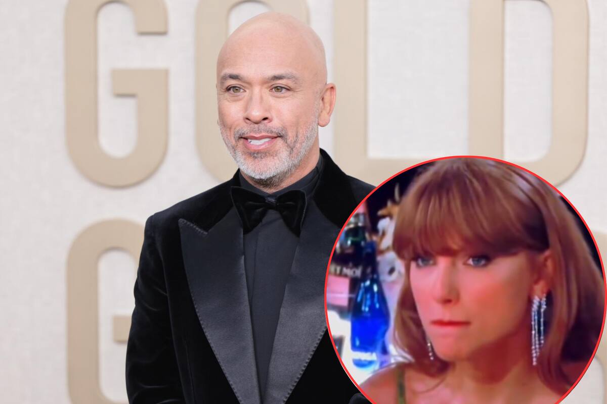 Taylor Swift lanza mirada fulminante a presentador de los Golden Globes por broma sobre ella en juegos de la NFL