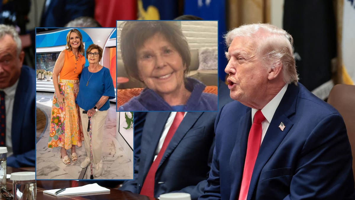 Desaparición de la madre de Savannah Guthrie llega a la Casa Blanca: Trump ofrece apoyo federal mientras policía investiga mancha de sangre. Foto: X de upuknews @upuknews1, Heraldo de México y Reuters