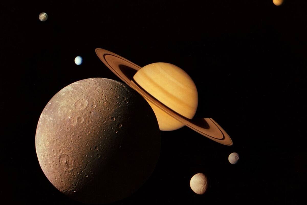 Saturno, el Sol y la Tierra se alinearán hoy