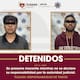 Aseguran a dos personas portando un arma larga