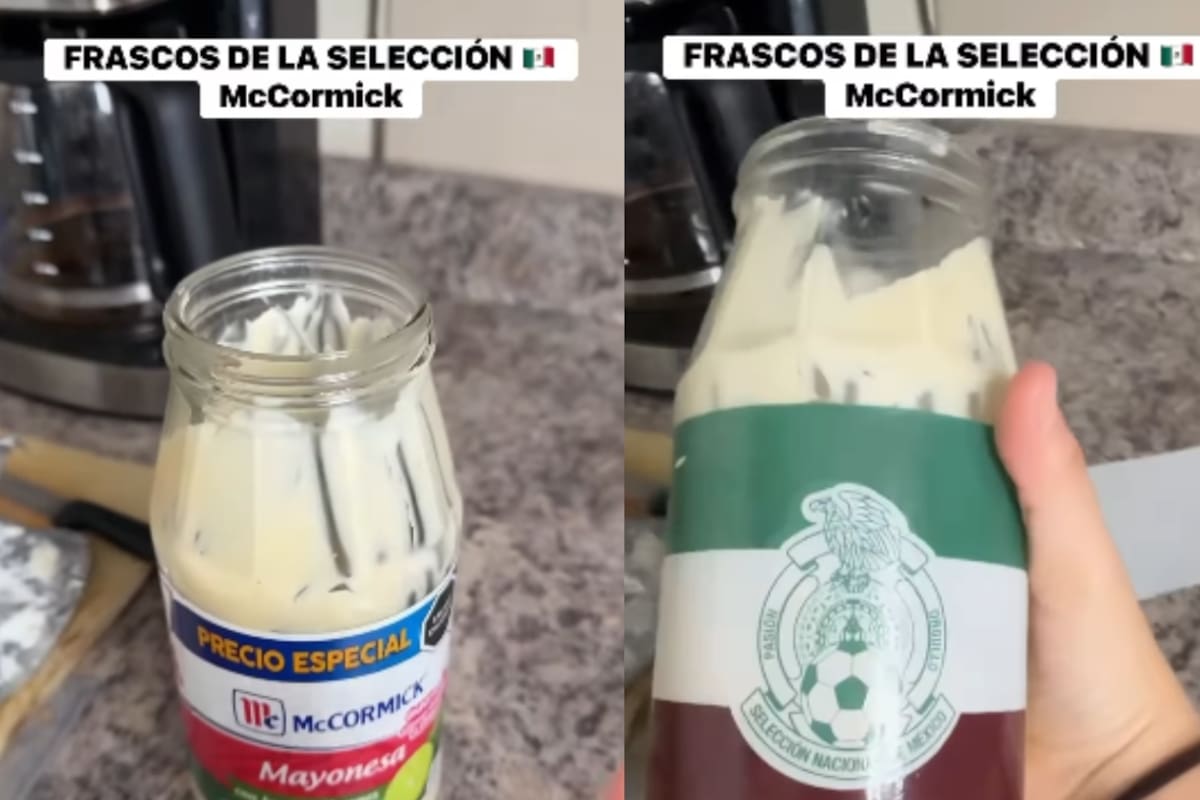 “Esta publicidad es mejor que la de Pedrito Sola”. Joven encuentra un curioso frasco de colección de mayonesa McCormick y se vuelve viral