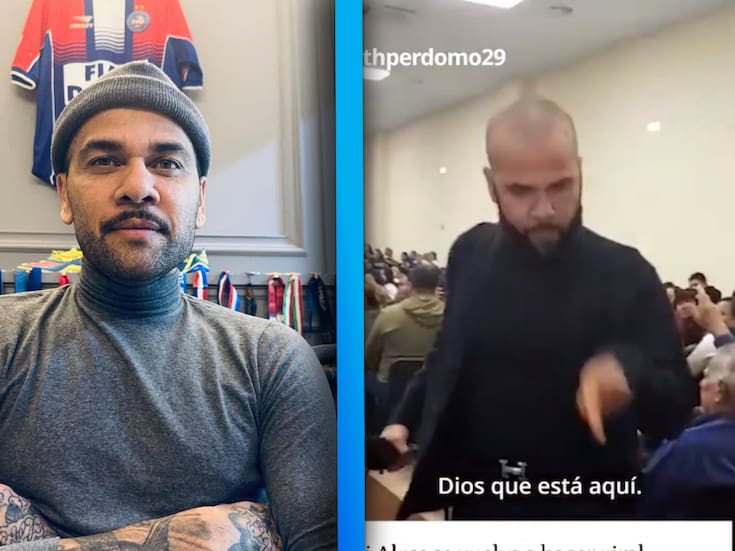 VIDEO: Dani Alves aparece predicando en una iglesia en España y se vuelve viral en redes