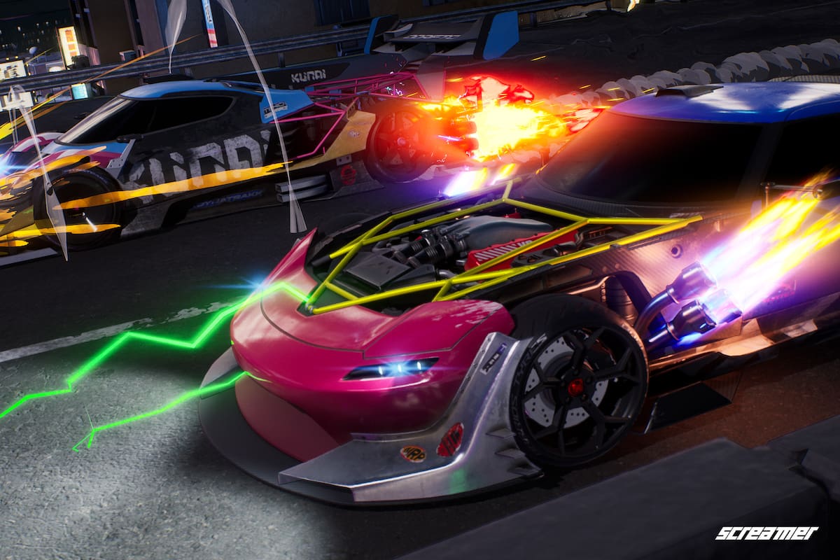 FRONTERA/GAMER Screamer: anime y autos de alta velocidad