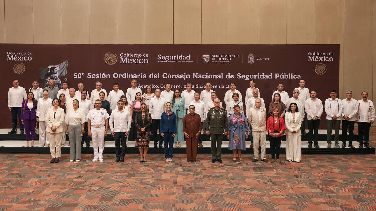 Consejo Nacional de Seguridad Pública. Acapulco de Juárez, Guerrero. Foto: Gobierno de México