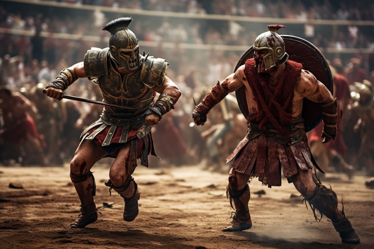 Los gladiadores romanos: ¿Símbolo de tiranía o fuerza y honor?