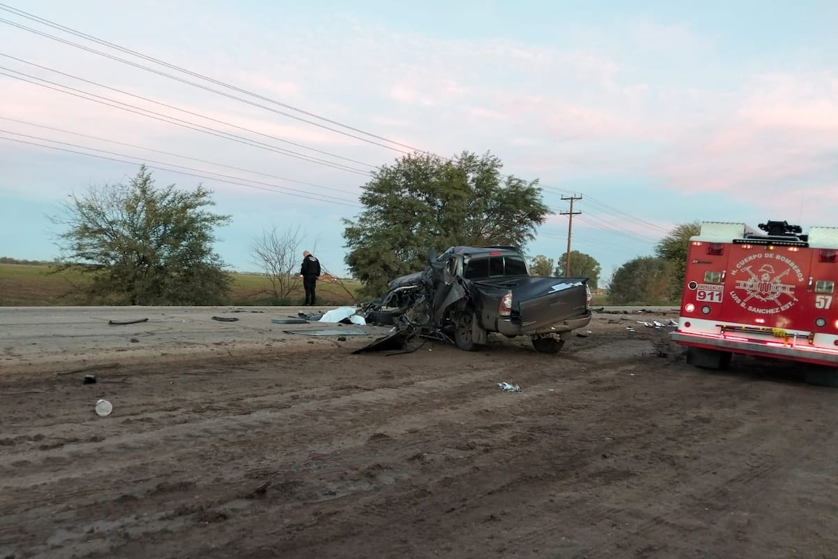 Tragedia vial en el valle de San Luis: una persona muere y otra resulta herida