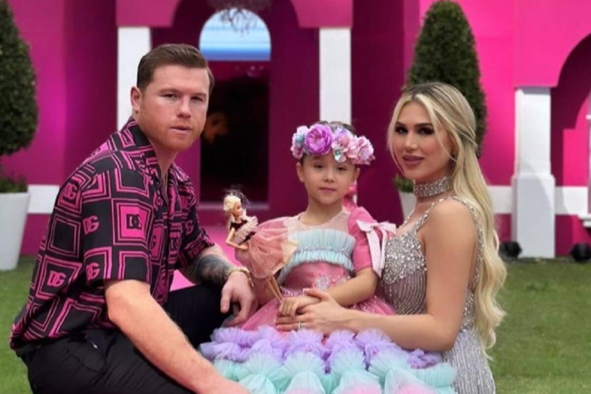 Este fue la lujosa fiesta de cumpleaños de Canelo Álvarez para su hija