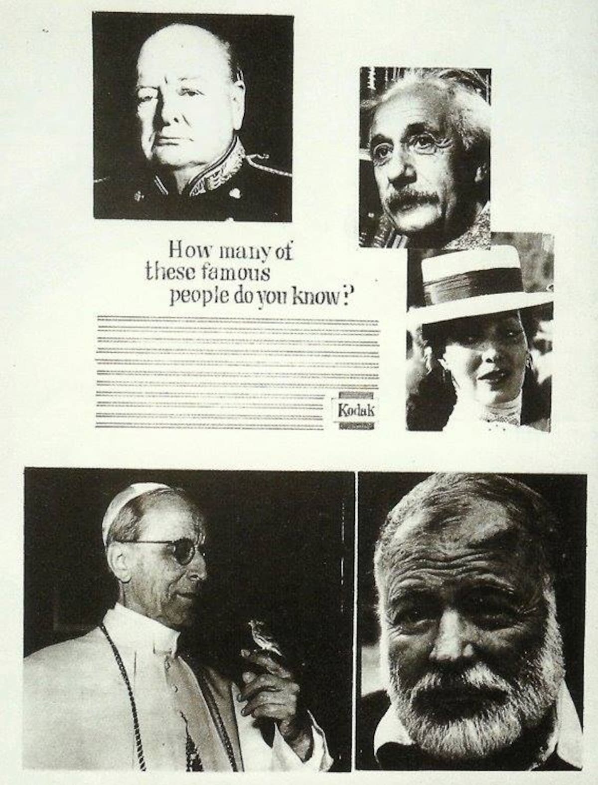 María Félix. en campaña para Kodak.