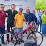 Fernando Rojo entrega 240 bicicletas EnBici para facilitar traslados de estudiantes y familias rurales en San Pedro