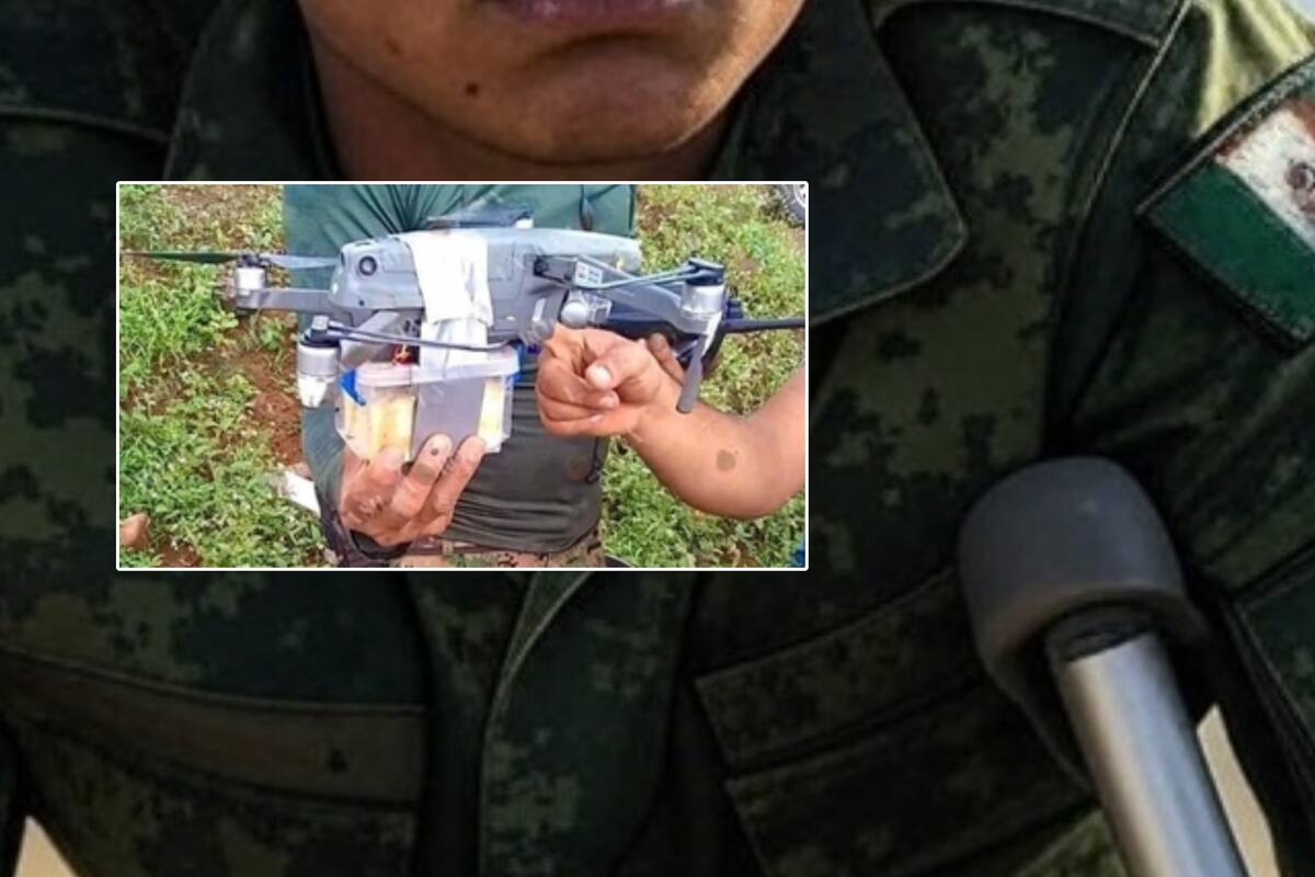 Militar sufre amputación de pierna tras ataque con dron en Sinaloa