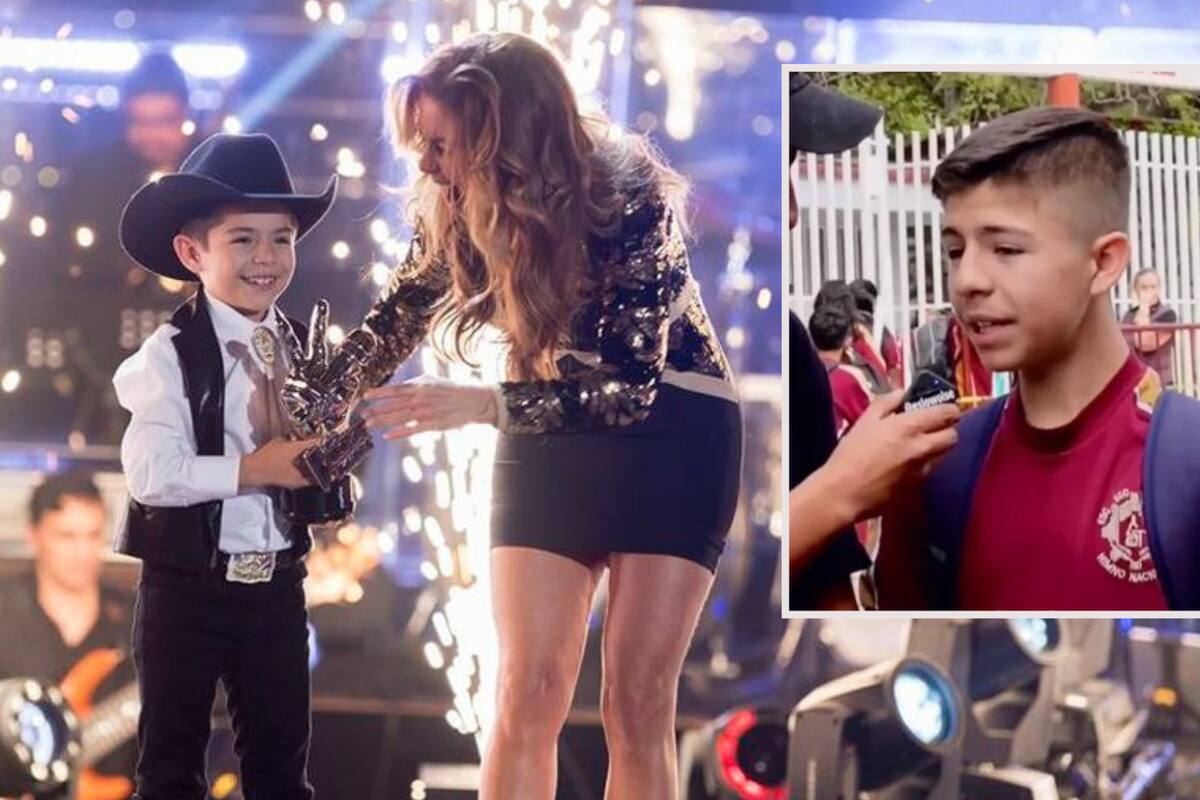 VIDEO: Ganador de ‘La Voz Kids’, revela que fue abandonado y robado por su padre después de obtener el premio