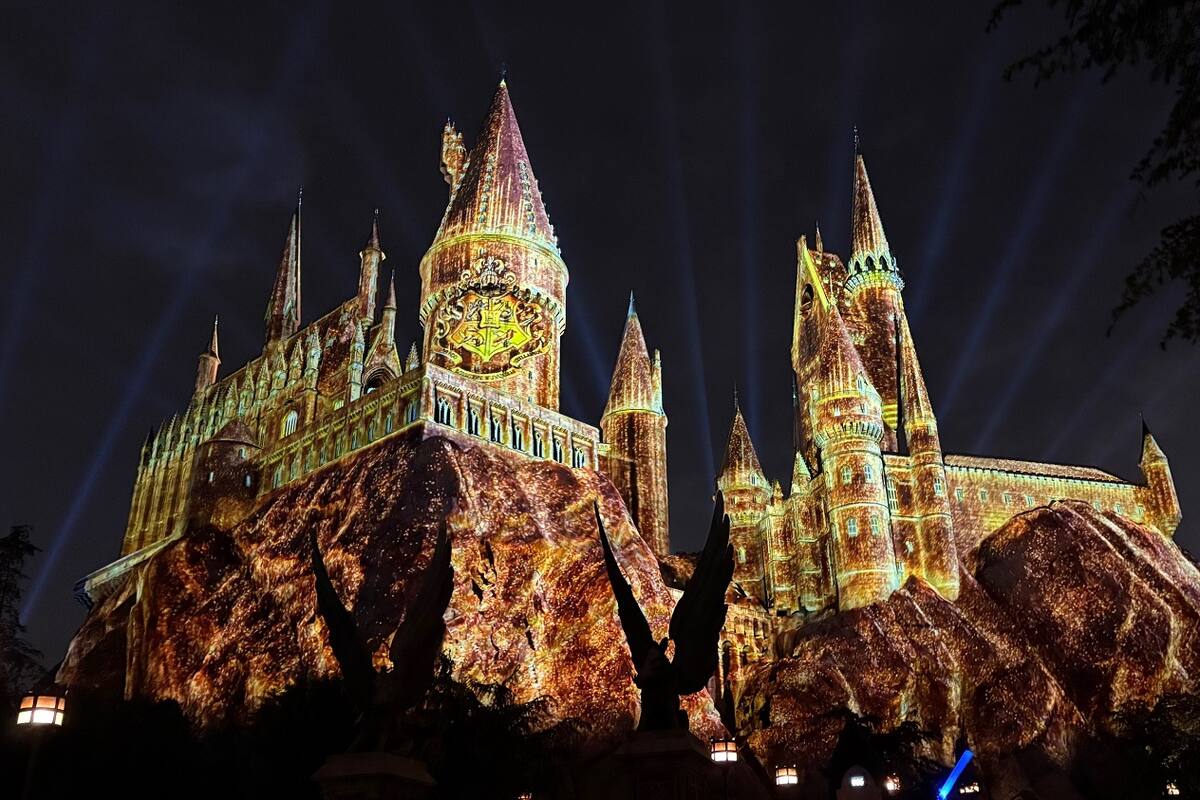 Transforman castillo de Hogwarts en Universal Studios Hollywood