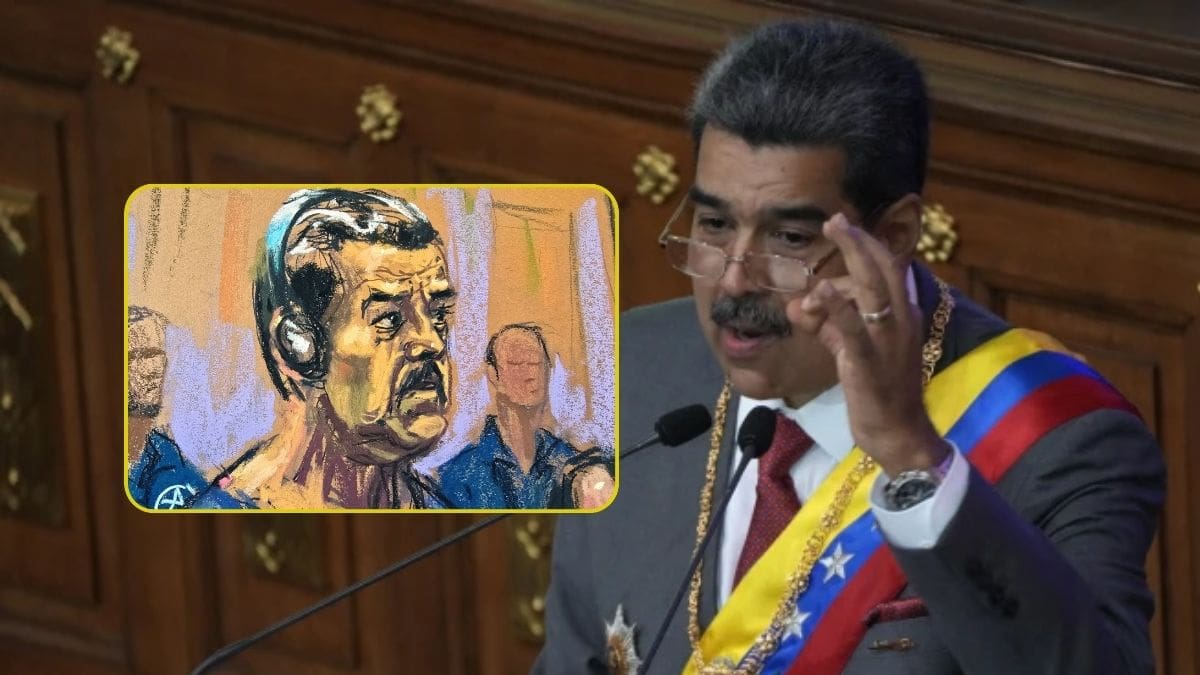 Nicolás Maduro comparece ante Tribunal de Nueva York mientras definen si podrá usar fondos del gobierno venezolano para su defensa o utilizará recursos propios