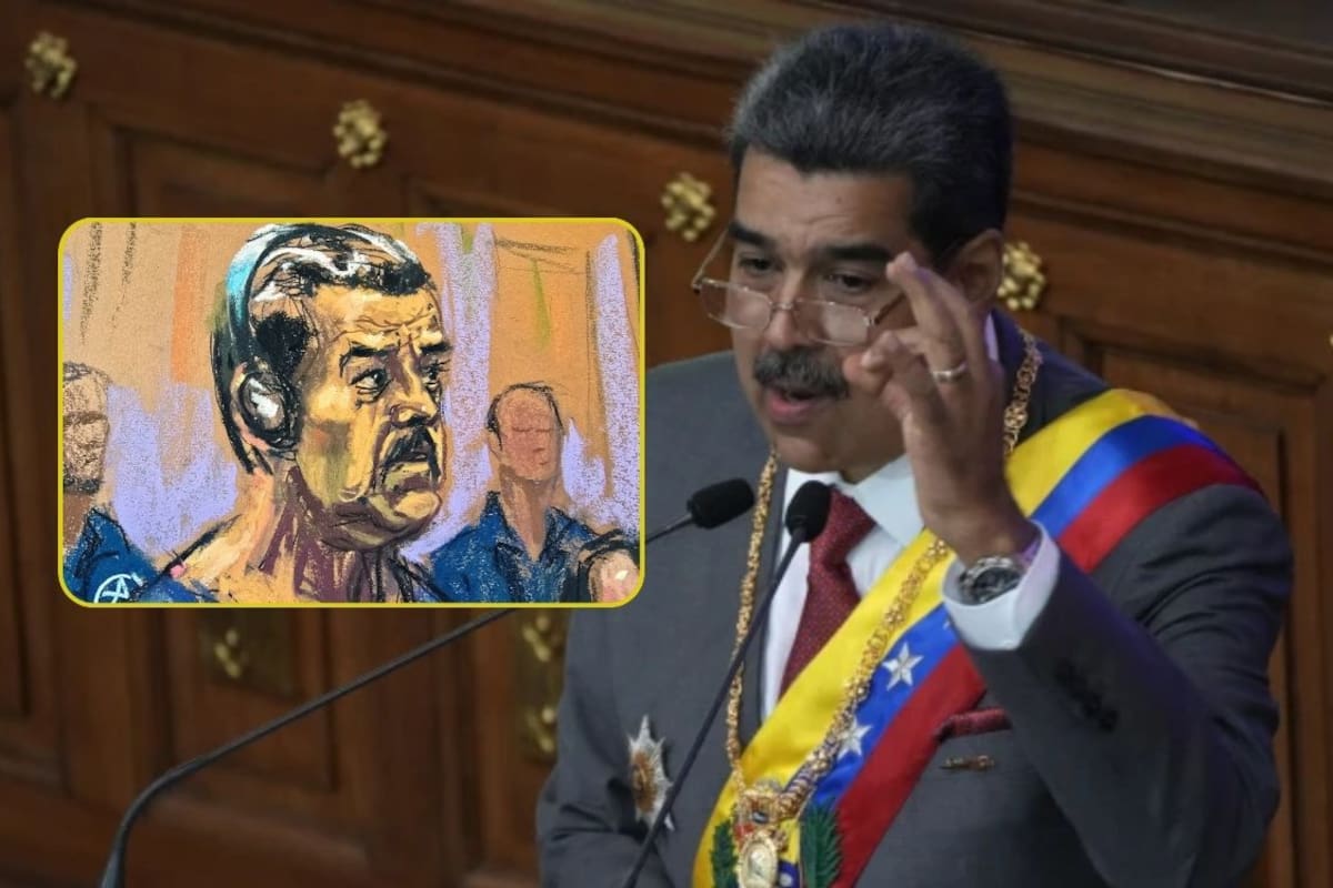 Nicolás Maduro comparece ante Tribunal de Nueva York mientras definen si podrá usar fondos del gobierno venezolano para su defensa o utilizará recursos propios