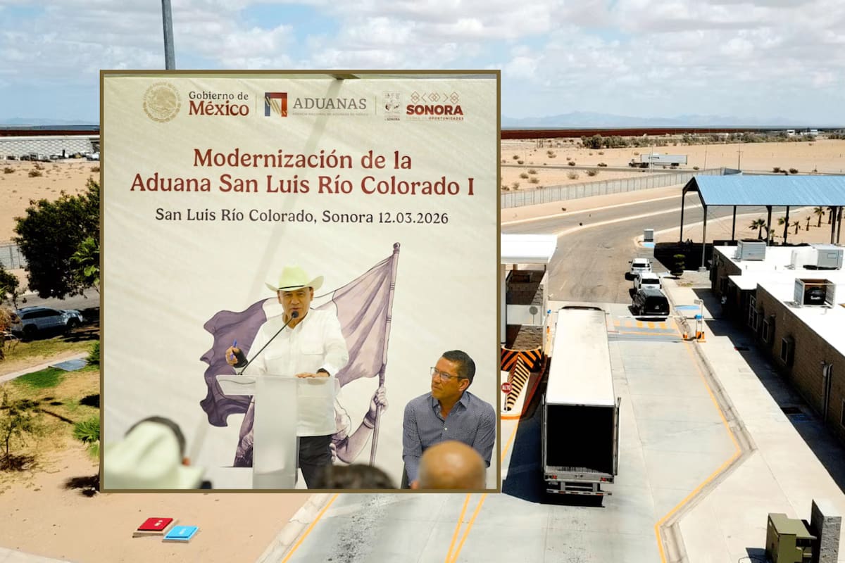 Modernizarán Aduana de San Luis Río Colorado con inversión de 400 millones de pesos