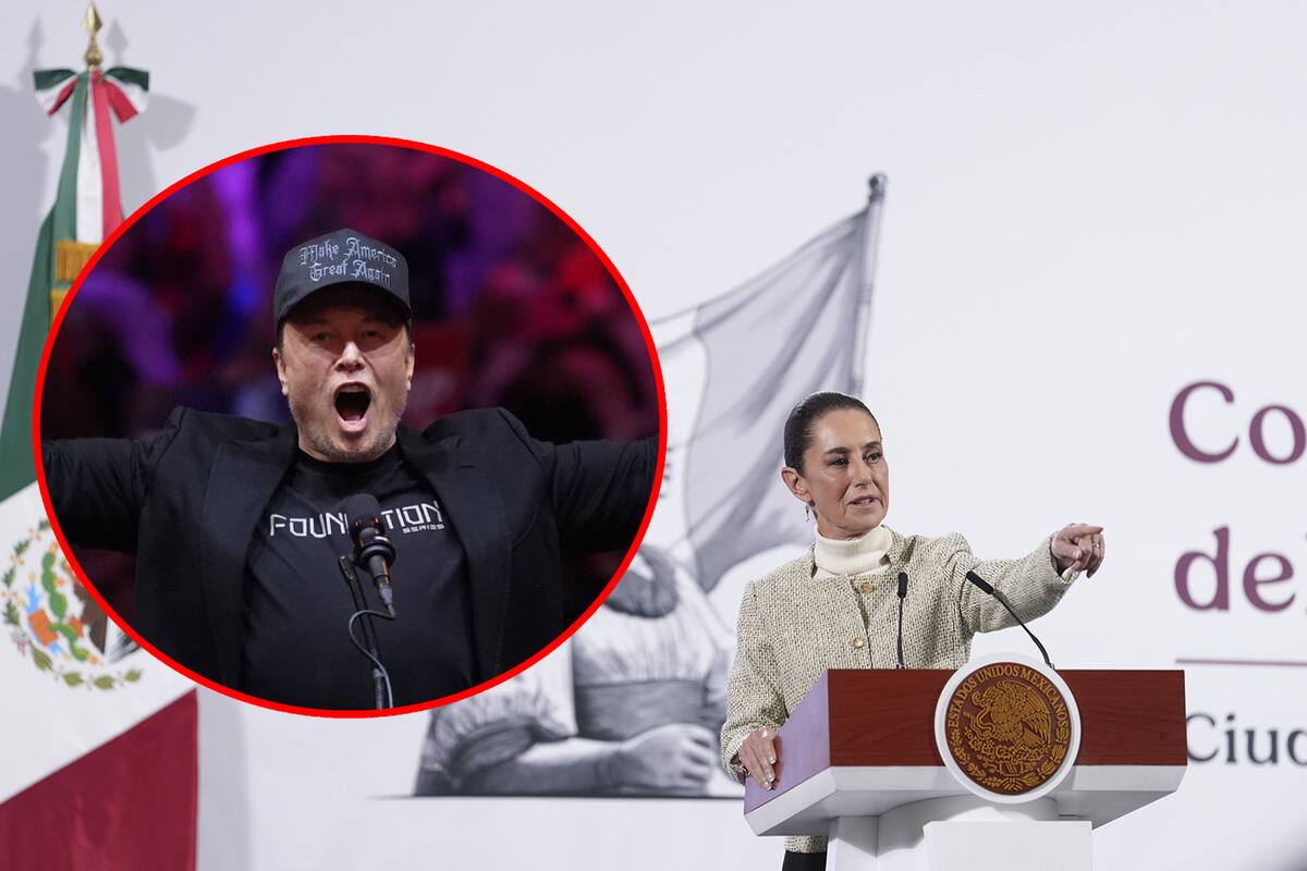 Elon Musk califica de “sorprendente” esta acción de Claudia Sheinbaum