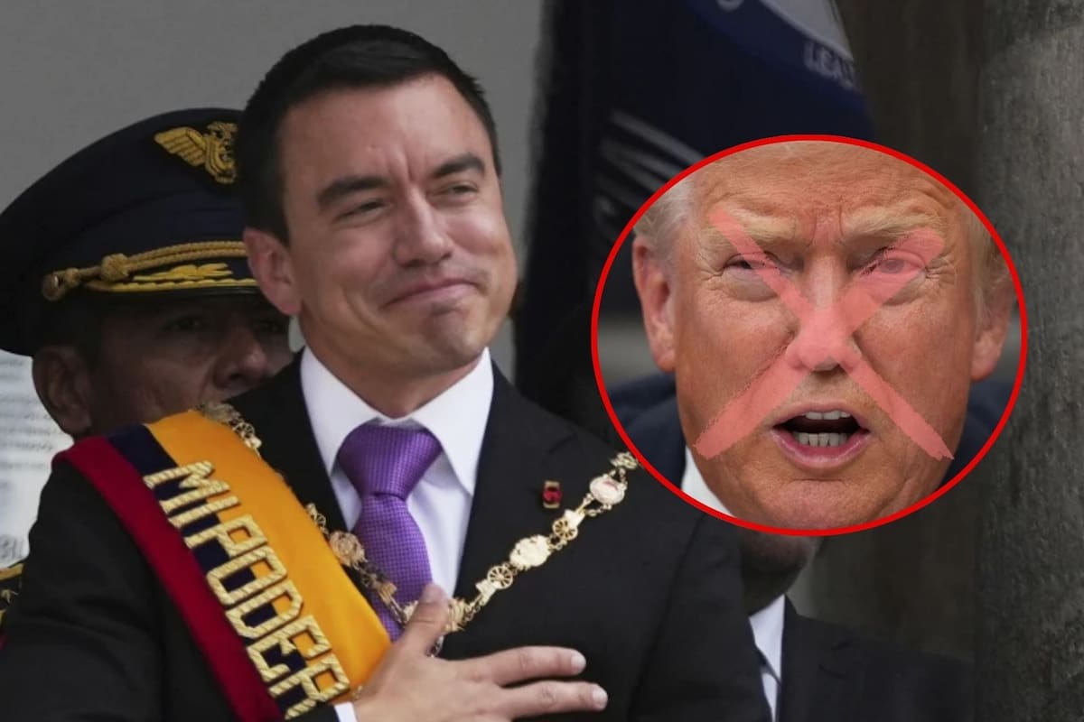 Daniel Noboa y Donald Trump sufren revés: Los ecuatorianos ya votaron y no quieren la intervención estadounidense, por lo cual rechazaron reabrir las bases militares de EEUU en Ecuador