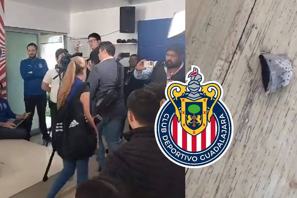 Miembros de la prensa se retiran de conferencia tras explosivo lanzado por jugador de Chivas