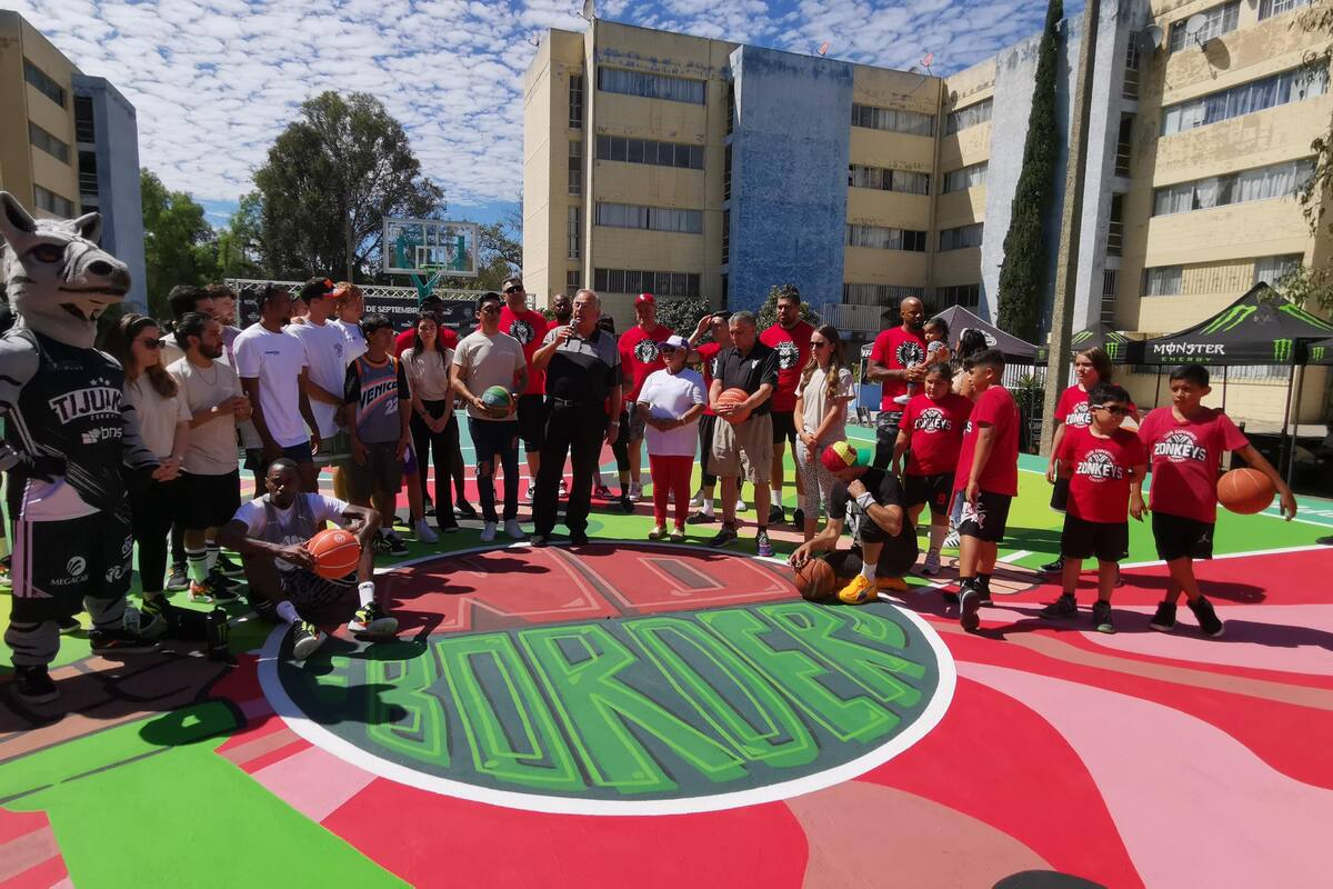 Cumple “Legado Innvicuts-No Borders”; se inauguró cancha de baloncesto