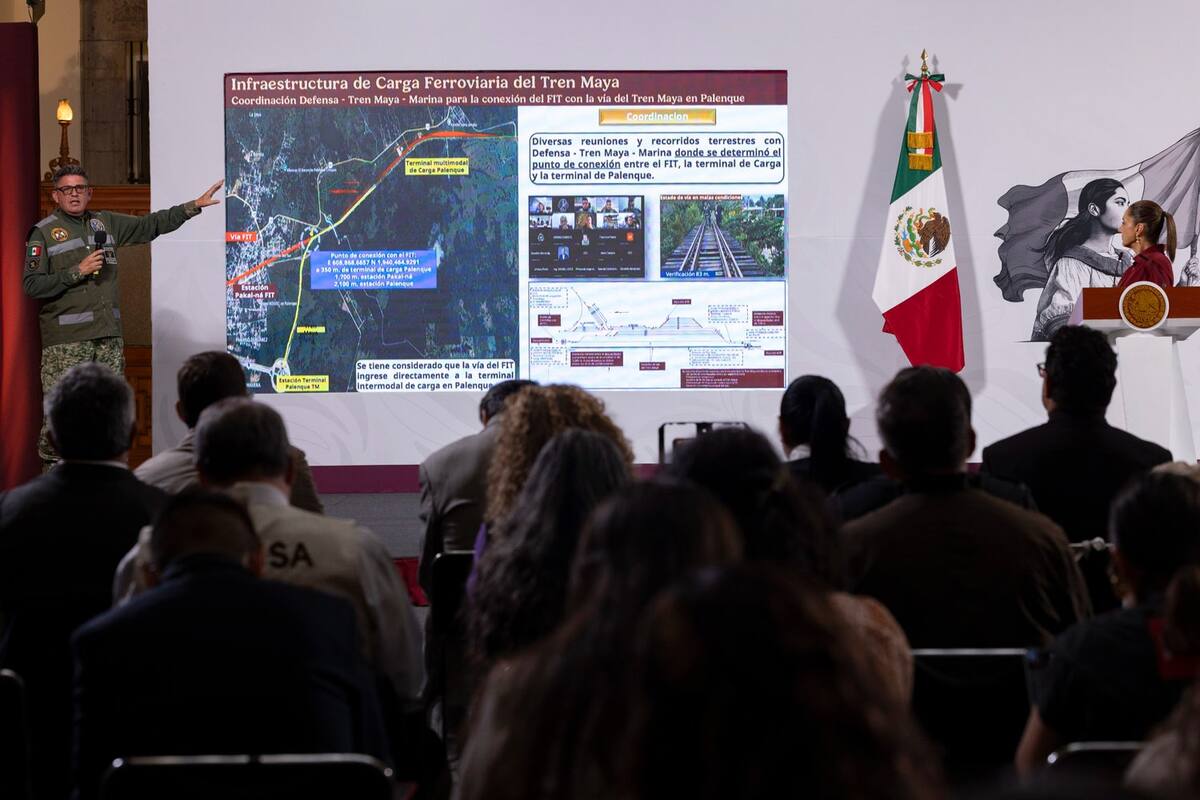 Infraestructura Tren Maya. Foto: Presidencia