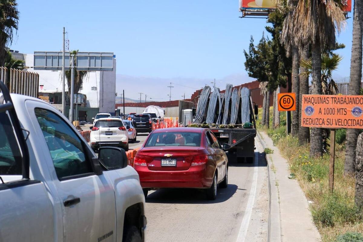 El cierre total e intermitente de la Avenida Internacional será de las 23:00 a las 4:00 horas.