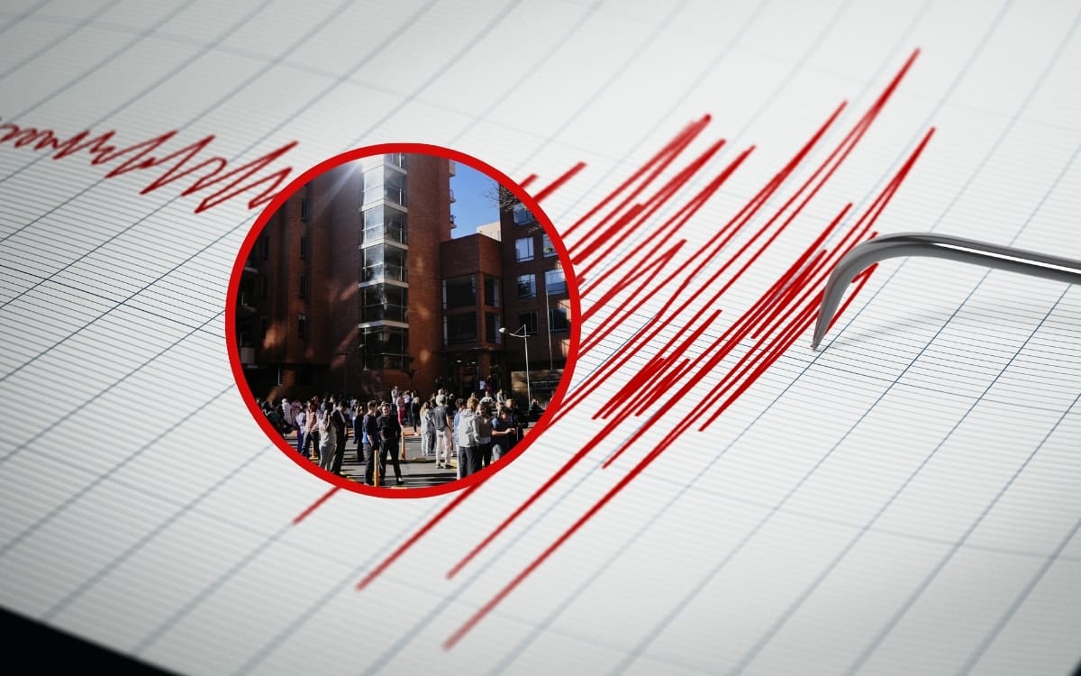 Sismo de magnitud 7.4 sacude Colombia; reportan heridos y daños en Chocó y evacuaciones en varias ciudades. | Crédito: AP/Canva