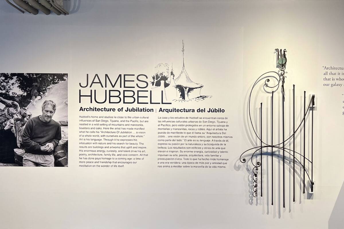 James Hubbell tendrá nueva exhibición en San Diego