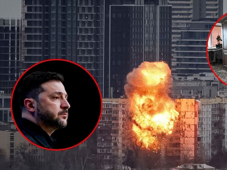 Ucrania vuelve a ser blanco de drones y misiles rusos en vísperas de la cita de Trump con Zelensky; hay muertos y apagones masivos