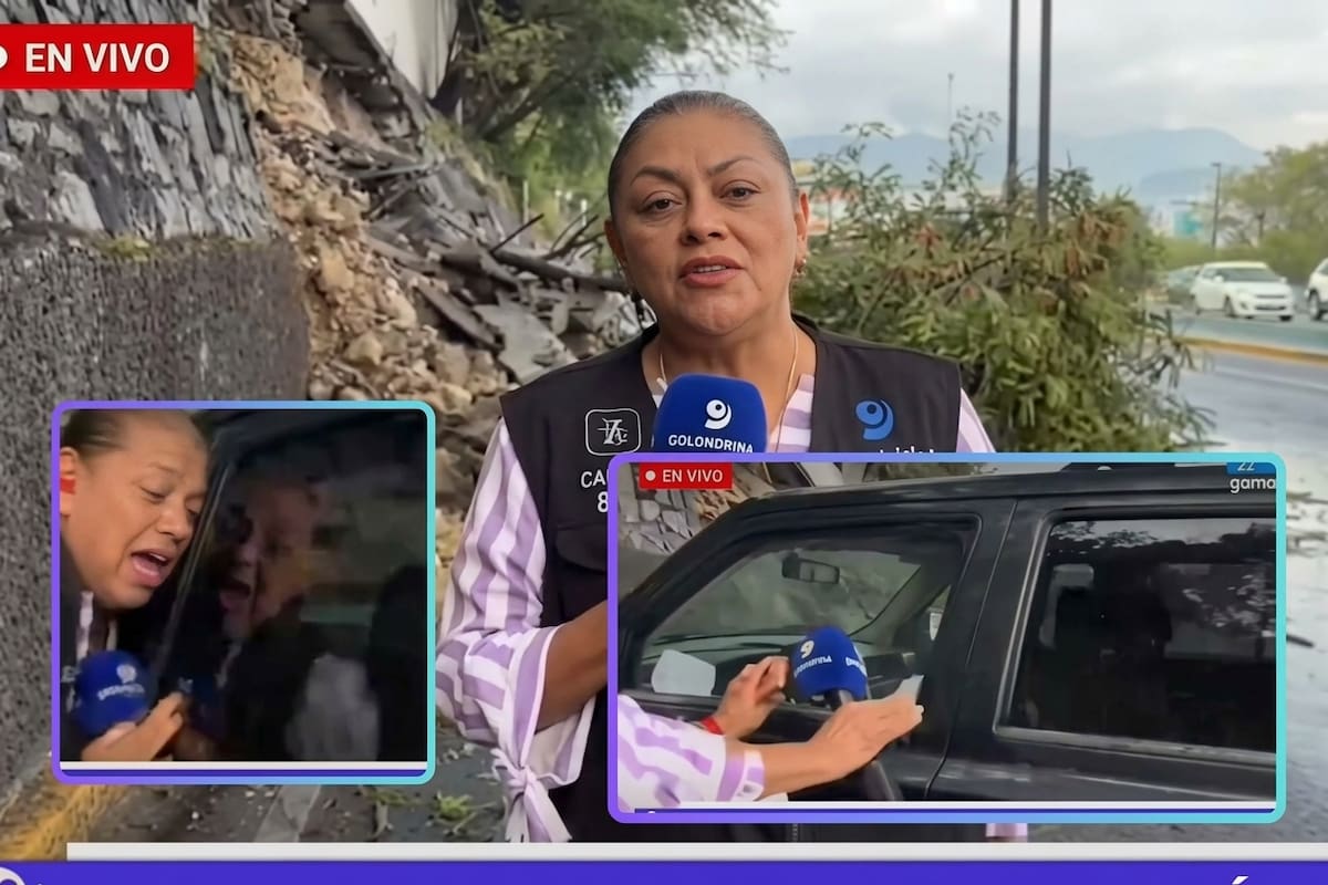 “Estamos mejor”: Esta es la situación de salud de la reportera y el camarógrafo que fueron atropellados en Nuevo León