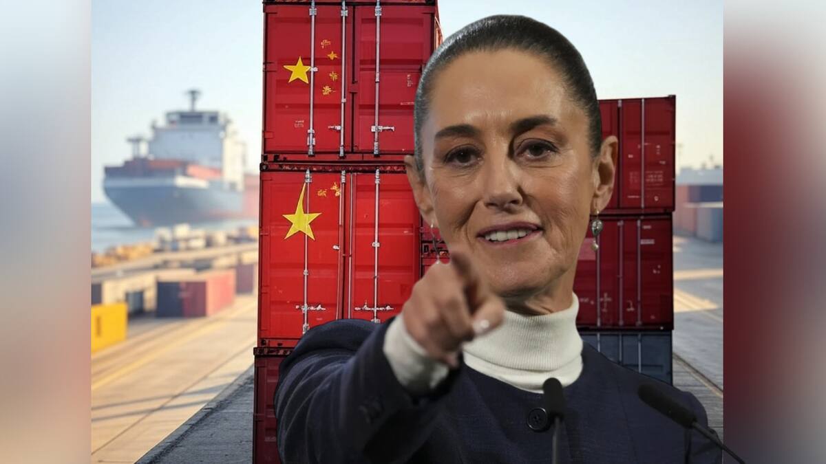 Estados Unidos sostiene que Claudia Sheinbaum, presidenta de México, fue quién sugirió igualar aranceles a China como se hizo con otros países. | AP