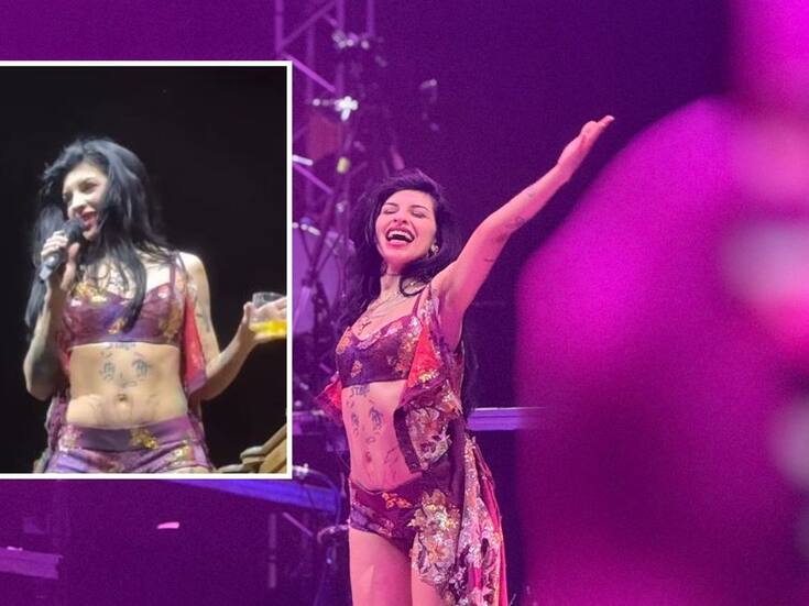 Cazzu genera revuelo con presunta indirecta para Nodal en su concierto: “Vos pensaste que eras el diablo, b*ludo”