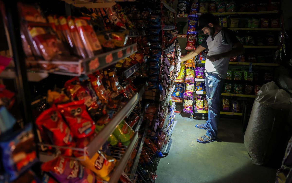 Los comercios se ven afectados por los apagones. FOTO: BANCO DIGITAL