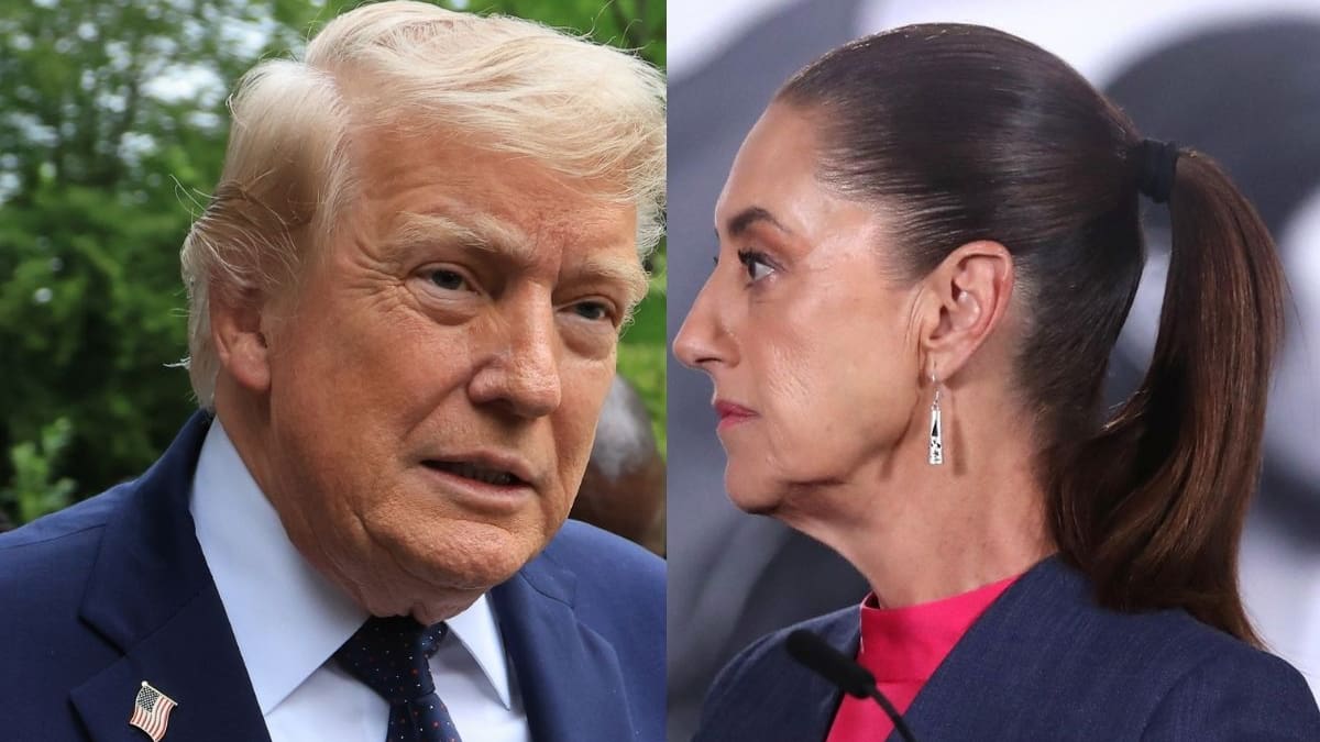 Trump dice que México “perdió el control” ante los cárteles, afirma que Sheinbaum está “muy asustada” y anticipa ofensiva contra drogas por tierra