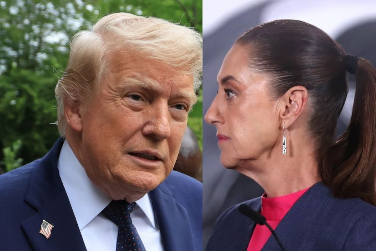 Trump dice que México “perdió el control” ante los cárteles, afirma que Sheinbaum está “muy asustada” y anticipa ofensiva contra drogas por tierra